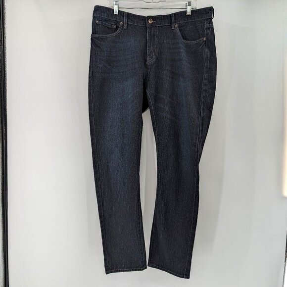 WXYZ Jeans Men's 36x32 (36x29.5) Nomad Slim Fit Black Pockets Zip Button‎ - Picture 2 of 16